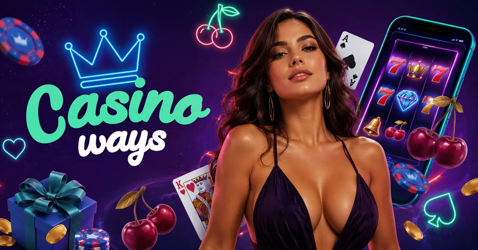 Casinoways online casino welcome banner for UK players